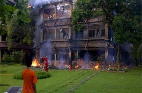 Gedung C Fisip UI Terbakar, Diduga Karena Korsleting…