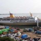 KM Bangka Jaya Nyaris Terbalik di Pelabuhan Priok