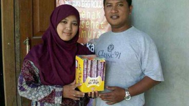 Pengusaha Egg Roll Ubi Ungu ini Beromset Rp150 Juta/Bulan