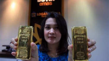 Harga Jual Emas Antam Stagnan, Buyback Naik Rp1.000