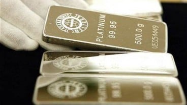 Harga Platinum Terus Menguat, Dibuka US$1.456/T. Ounce