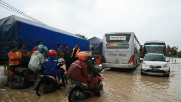 Pantura Banjir, Pengendara Diimbau Pakai Jalur Selatan