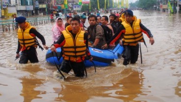 Ketinggian Muka Air Mulai Surut, Waspadai Kemungkinan Banjir Kiriman