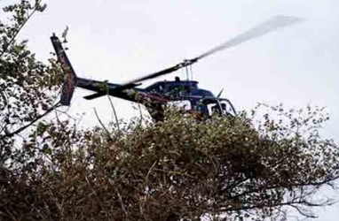 Helikopter Hilang Kontak Sudah Ditemukan