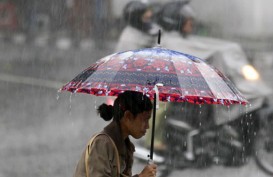 Cuaca Jabodetabek: Pagi Hujan Sedang, Malam Hujan Ringan