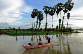 Terendam Banjir, Sawah 19.000 Ha di Subang Berpotensi Rusak