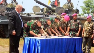 Korps Marinir TNI AL Tambah 37 Unit Tank Amfibi BMP-3F