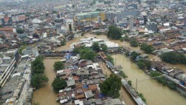 Banjir Rendam 39 Kelurahan di Jakarta, Kamis (30/1)