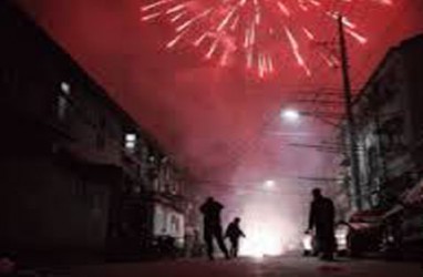 Petasan Tahun Baru China Halau Kekuatan Jahat