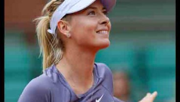 Hasil Turnamen Tenis Paris Open, Maria Sharapova Kalahkan Kirsten Flipkens