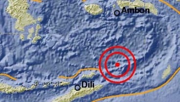 Gempa 5,0 SR Guncang Maluku