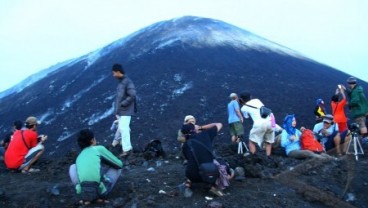 Status Aktivitas Vulkanik Gunung Anak Krakatau Waspada [Level II]