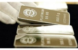 Harga Platinum Dibuka Melemah ke US$1.374/T. Oz