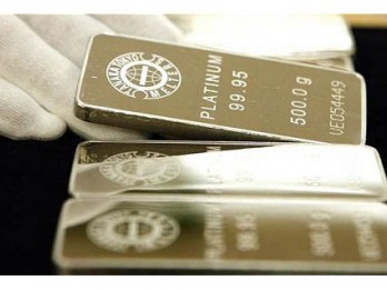 Harga Platinum Dibuka Melemah ke US$1.374/T. Oz