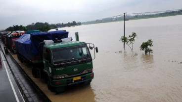 Dampak Banjir, 450 Km Jalan di Jalur Pantura Rusak Parah