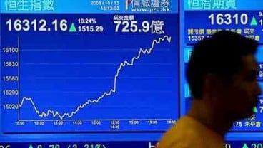 Indeks Hang Seng Ditutup Naik 1,47%