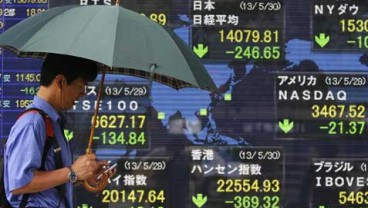 Indeks Nikkei 225 Naik Signifikan Pagi Ini ke 14.629,04