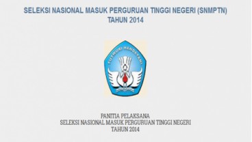 SNMPTN 2014: Ini Mekanisme Pendaftarannya