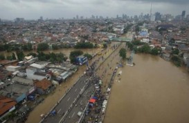 BANJIR JAKARTA: Awas Banjir Kiriman, Pintu Air Angke Hulu Siaga Satu