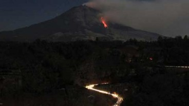 Bank BUMN Sepakat Hapus Kredit Korban Bencana Gunung Sinabung