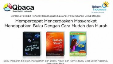 PT Telkom Perluas Konten Buku Digital Qbaca