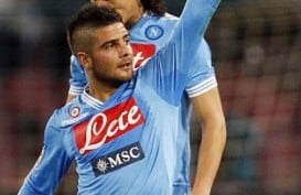 Liga Eropa: Lorenzo Insigne Cetak Gol Cepat, Napoli 1, Swansea 0 (menit 17)