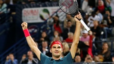 Federer Berhasil Kumpulkan Setengah Lusin Trofi Dubai Terbuka