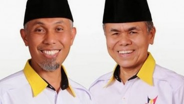 REAL COUNT PILKADA PADANG: Mahyeldi 148.691 suara (50,23%), Desri Ayunda 147.312 (49,77%)