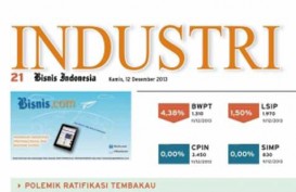 Bisnis Indonesia Cetak Seksi Industri, Jumat (7/3/2014)