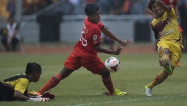 Hasil ISL, Persija Vs Sriwijaya, Laskar Wong Kito Hampir Menang, Skor Akhir 1-1