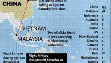 MALAYSIA AIRLINES HILANG: Media China Kecam Penanganan Malaysia yang Lamban