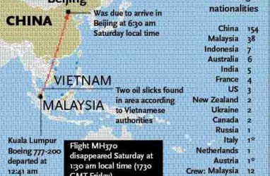 MALAYSIA AIRLINES HILANG: Media China Kecam Penanganan Malaysia yang Lamban
