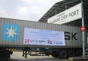 Cikarang Inland Port Bangun Jalan dan Rel