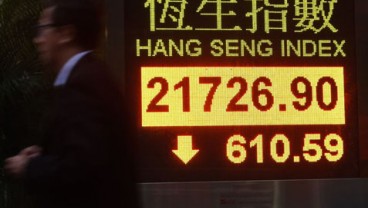 Bursa Hong Kong: Indeks Hang Seng Ditutup Melorot 1,65%