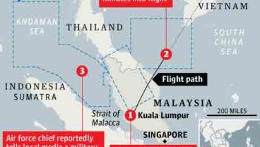 JEJAK MH370: China Masih Verifikasi Hasil Pencitraan Satelit