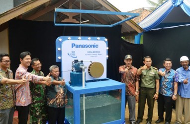 Panasonic Sediakan Akses Air Bersih di Desa Karihkil, Bogor