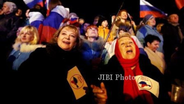Pendudukan Crimea: Sanksi Uni Eropa Tak Mempan Goyahkan Rusia