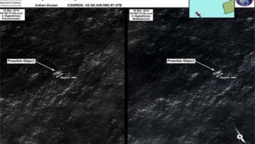 29 Pesawat, 21 Kapal & 6 Helikopter dari 20 Negara Sisir Puing MH370 di Samudera Hindia