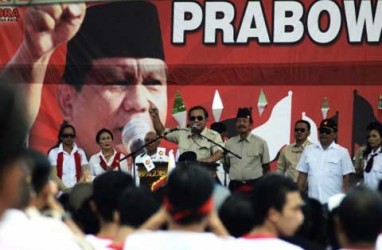 Prabowo Bilang Indonesia tak Bisa Dipimpin oleh 'Boneka'