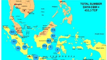 Pemerintah Tawarkan 54 Blok CBM ke Pihak Swasta