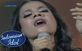 INDONESIAN IDOL 2014:  Nowella  Jinakkan Black Dog