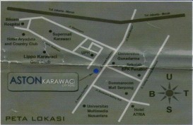 MAP dan Archipelago Pre Launching Aston Karawaci City Hotel