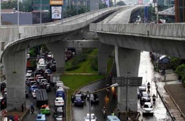 Jakarta Macet: U-Turn Ujung Fly Over Tanah Abang-Kampung Melayu Biang Padat