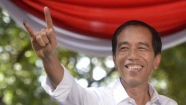 Pakai Jeans Jokowi Hampir Nyasar ke TPS Gara-Gara Dikerubuti Wartawan