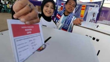 PILEG 2014: Jalanan di Pamulang Tangsel Sepi, Sebagian Besar Toko Tutup