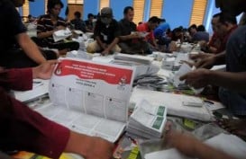 Quick Count Pileg 2014: PDIP Lompati Golkar, PKB Masuk 4 Besar Versi Indikator Politik Indonesia (Suara 20%)