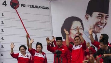 PILEG 2014: Quick Count Sementara, PDIP Tak Terkejar Lagi