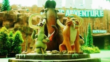 Wahana Ice Age Dufan Pertama di Asia