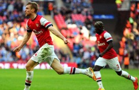 Hasil PIALA FA: Arsenal ke Final Lewat Adu Penalti, Skor Akhir 4-2