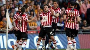 SEMIFINAL PIALA FA: Hull City vs Sheffield United Skor 0-1 Menit ke-19